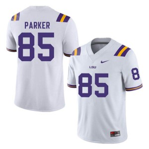 #85 Ray Parker Tigers Men's Alumni Jerseys White