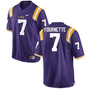 #7 Leonard Fournette LSU Men's Football Jerseys Purple