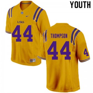 #44 Dylan Thompson Tigers Youth Stitched Jersey Gold