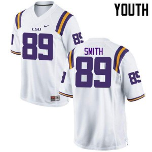 #89 DeSean Smith LSU Youth Official Jersey White